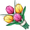 Bouquet emoji on Apple iOS 6.0