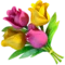 Bouquet emoji on Apple iOS 16.4
