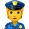 Police Officer emoji on iPhone