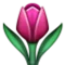 Tulpan emoji på iPhone (iOS 5.0)