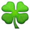 Four Leaf Clover emoji on Apple iOS 5.0