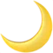 Ημισέληνος emoji στο iPhone (iOS 15.4)