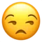 Muka Tidak Terhibur emoji di Apple iOS 13.3