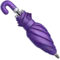Lukket paraply emoji på iPhone