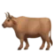 Ox emoji on Apple iOS 18.4