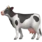Cow emoji on Apple iOS 18.4