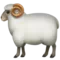 Domba jantan emoji di iPhone (iOS 14.5)