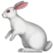 Rabbit emoji on iPhone (iOS 12.1)
