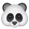 Panda emoji on iPhone (iOS 13.1)