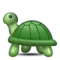 Turtle emoji on iPhone (iOS 5.1)