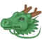 Dragon Face emoji on Apple iOS 9.0