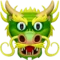 Dragon Face emoji on Apple iOS 17.4