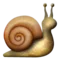 Snail emoji on Apple iOS 9.0