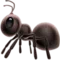 Ant emoji on iPhone