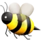 Honeybee emoji on Apple iOS 10.2