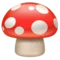 Mushroom emoji on Apple iOS 17.4