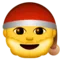 Pare Noel emoji a Apple iOS 9.0