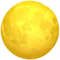 Full Moon emoji on Apple iOS 17.4