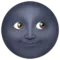 New Moon Face emoji on Apple iOS 13.2