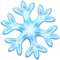 ️ Snowflake emoji on Apple iOS 17.4