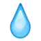 Σταγόνα emoji στο iPhone (iOS 10.0)