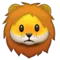 Lejon emoji på iPhone (iOS 9.1)