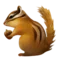 ️ Chipmunk emoji on Apple iOS 9.3