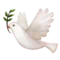 Duva emoji på iPhone (iOS 9.1)