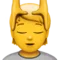 Person Getting Massage emoji on iPhone
