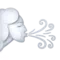 Wind Face emoji on iPhone (iOS 14.6)