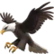 Eagle emoji on Apple iOS 17.4