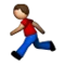 Person som løper emoji på Apple iOS 4.0