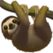Sloth emoji on Apple iOS 18.4