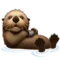 Βίδρα emoji στο iPhone (iOS 15.4)