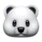 Beruang Kutub emoji di iPhone (iOS 14.5)