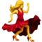 Woman Dancing emoji on iPhone