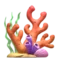 Κοράλλι emoji στο iPhone (iOS 17.4)