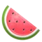 Watermelon emoji on Apple iOS 9.1