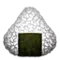 Rice Ball emoji on Apple iOS 4.0