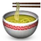 Ångande skål emoji på iPhone (iOS 5.0)