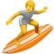 Person Surfing emoji on iPhone
