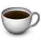 Hot Beverage emoji on Apple iOS 5.0