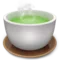 Tekopp utan handtag emoji på iPhone (iOS 11.2)
