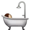 Person Taking Bath emoji on Apple iOS 5.1
