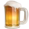 啤酒杯 iPhone 上的表情符号 (iOS 10.3)