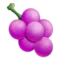 Σταφύλια emoji στο iPhone (iOS 10.0)
