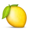 Λεμόνι emoji στο iPhone (iOS 6.0)