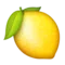 Λεμόνι emoji στο iPhone (iOS 10.0)