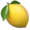 柠檬 iPhone 上的表情符号 (iOS 10.3)