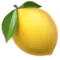 柠檬 iPhone 上的表情符号 (iOS 13.3)